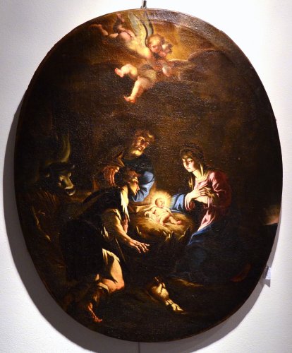 La Nativité - Attribué à Antonio Balestra (Verona, 1666 - 1740) - Louis XIV
